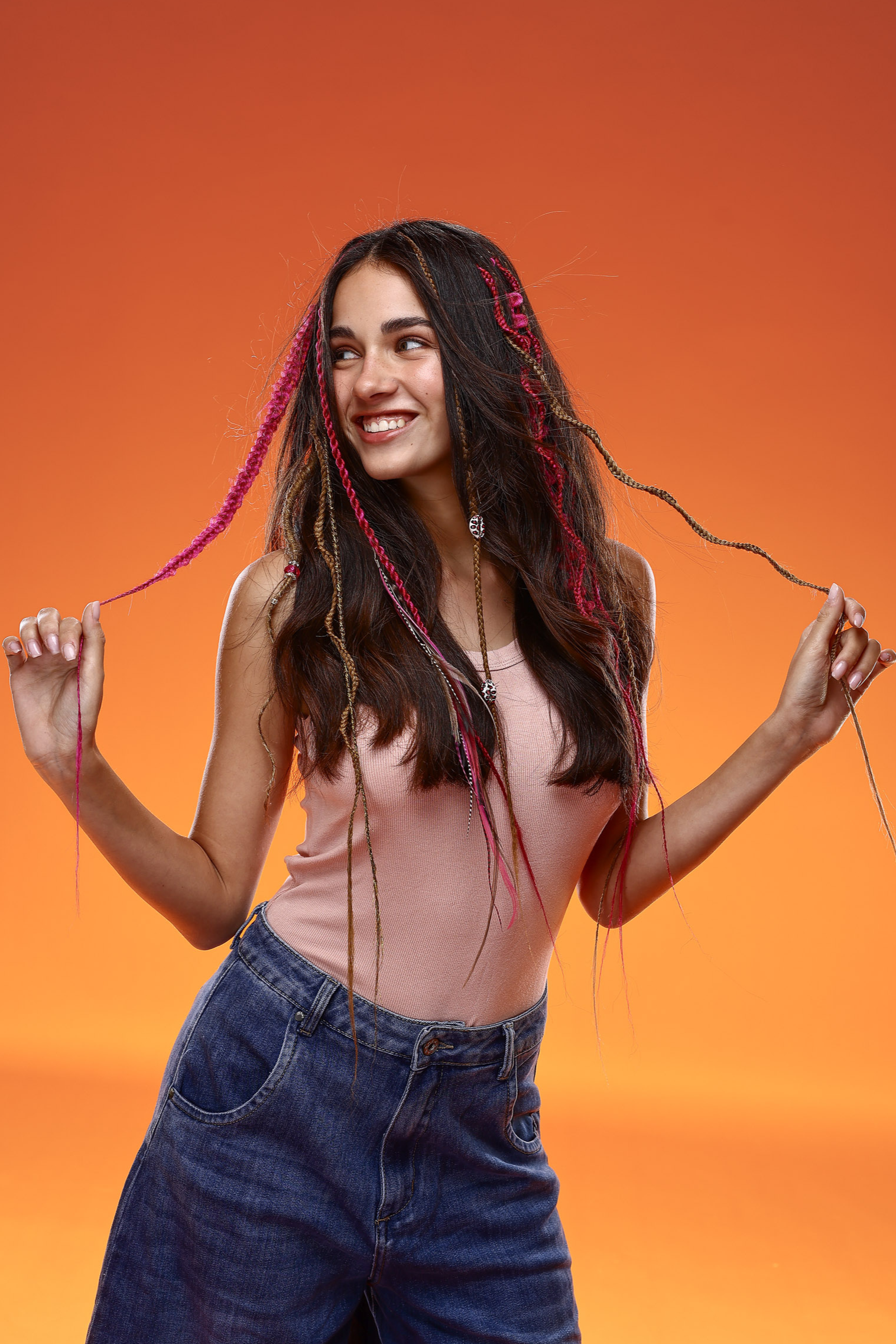 טוטאל לוק - ורוד פוקסיה