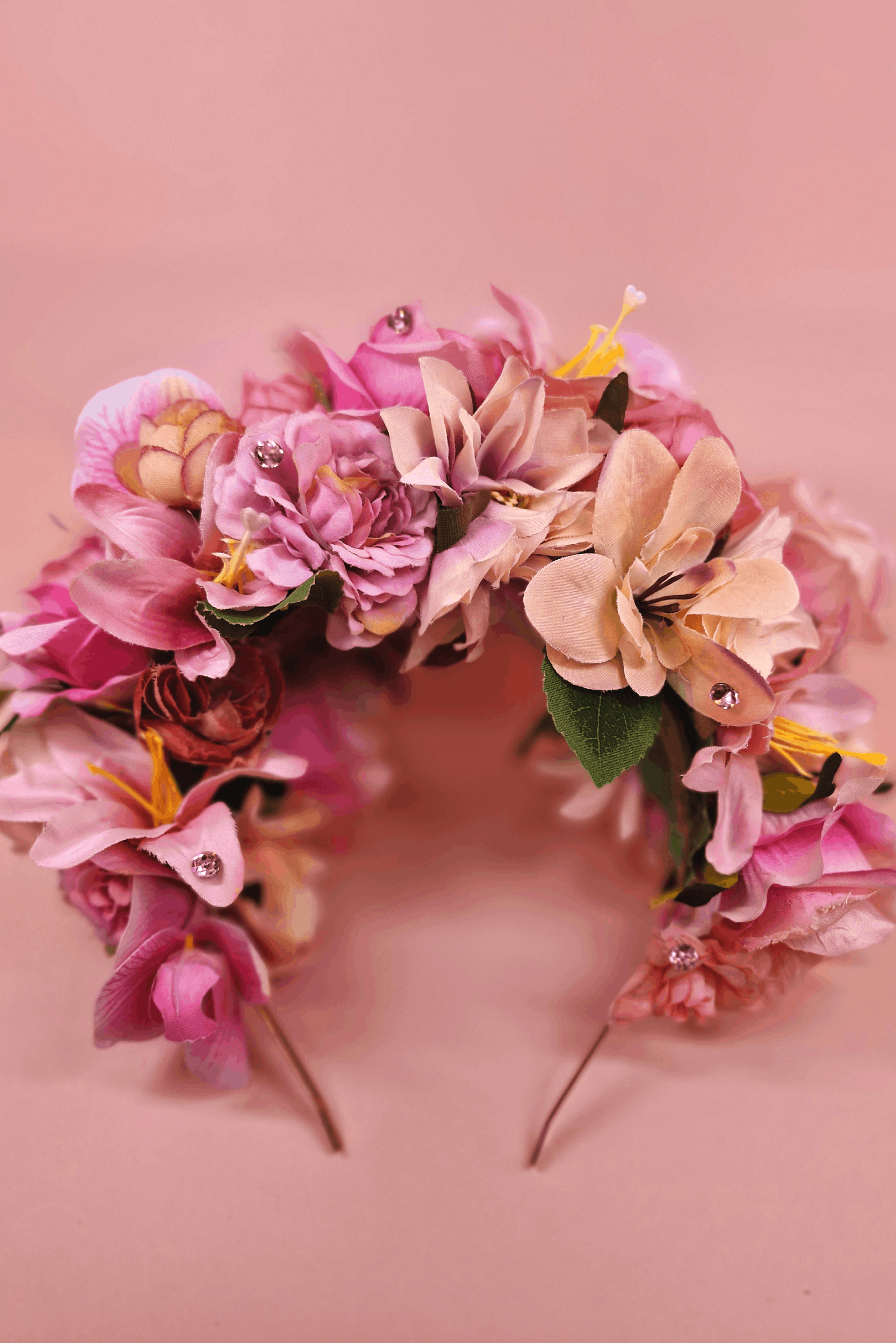Rose Flowers Hair Band - Shufizoo