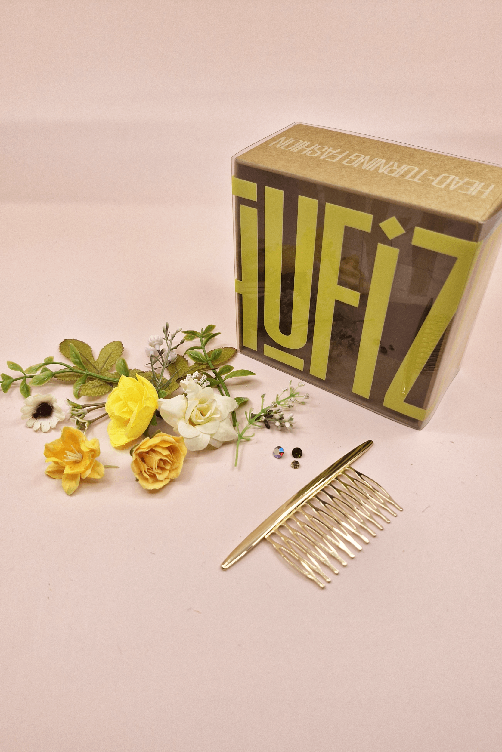 Silk Flowers Comb Kit - Sun Rays - Shufizoo