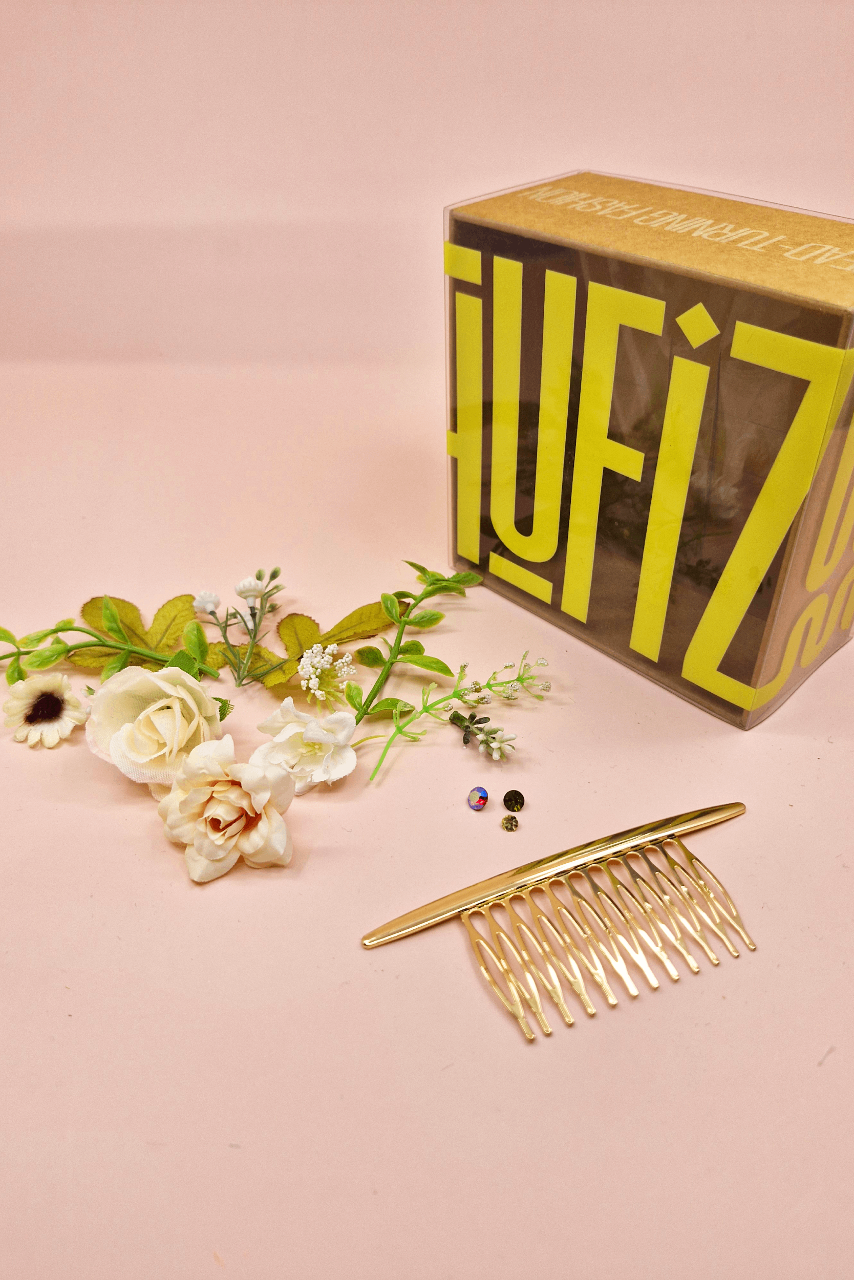 Silk Flowers comb Kit - Fairy&