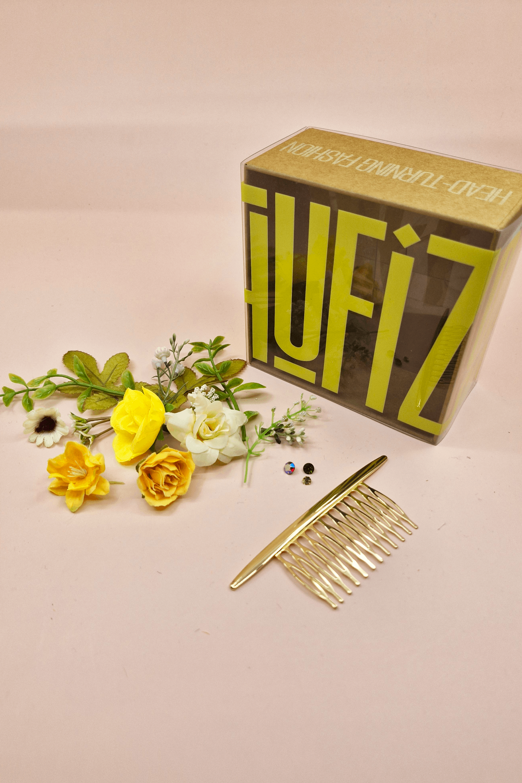 Silk Flowers Comb Kit - Sun Rays - Shufizoo