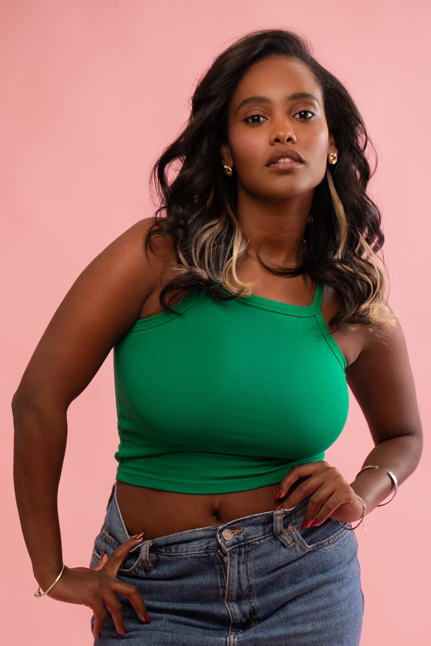 גוון שיער טבעי - צבע קרמל