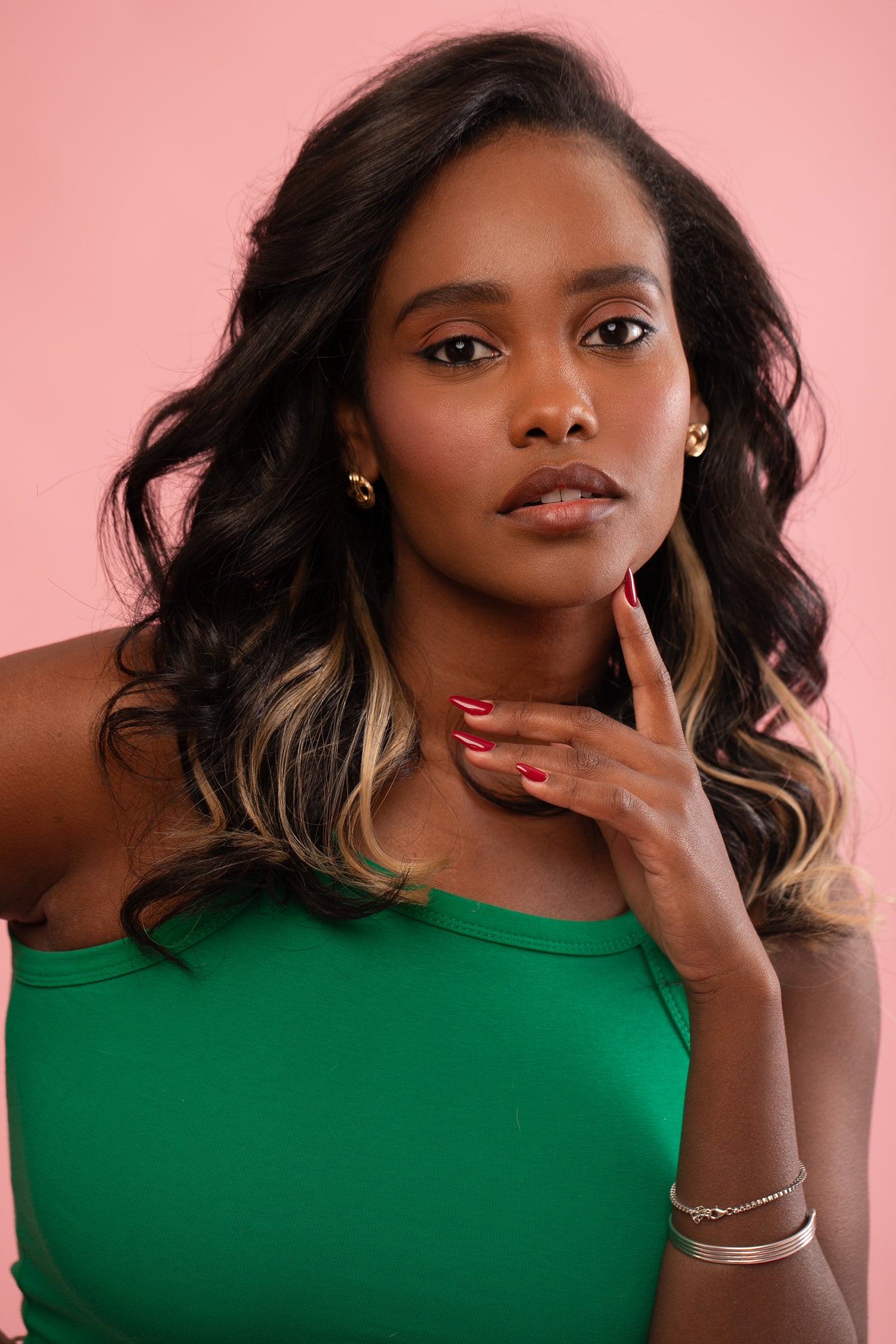 גוון שיער טבעי - צבע קרמל