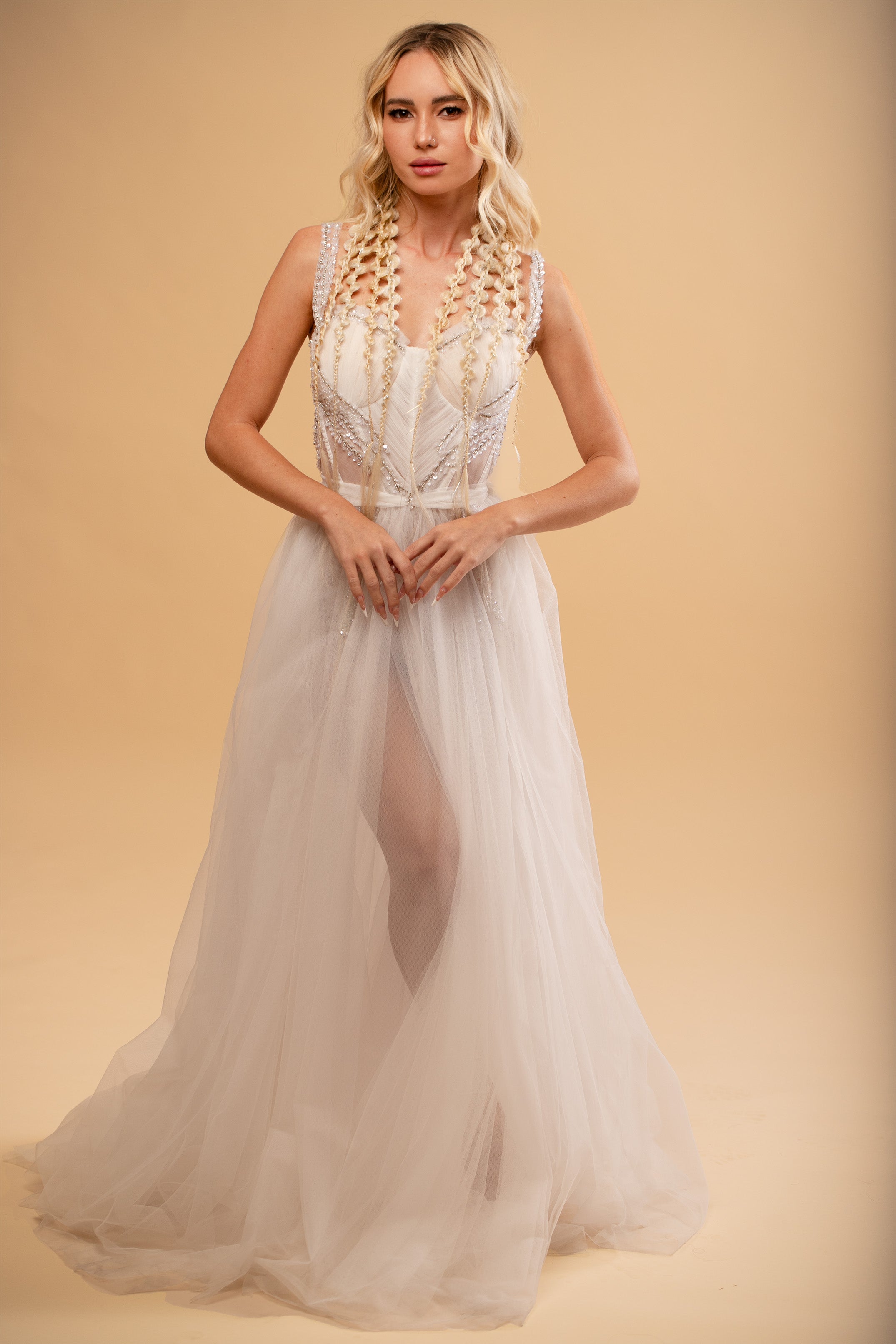 White fairy braids - Shufizoo