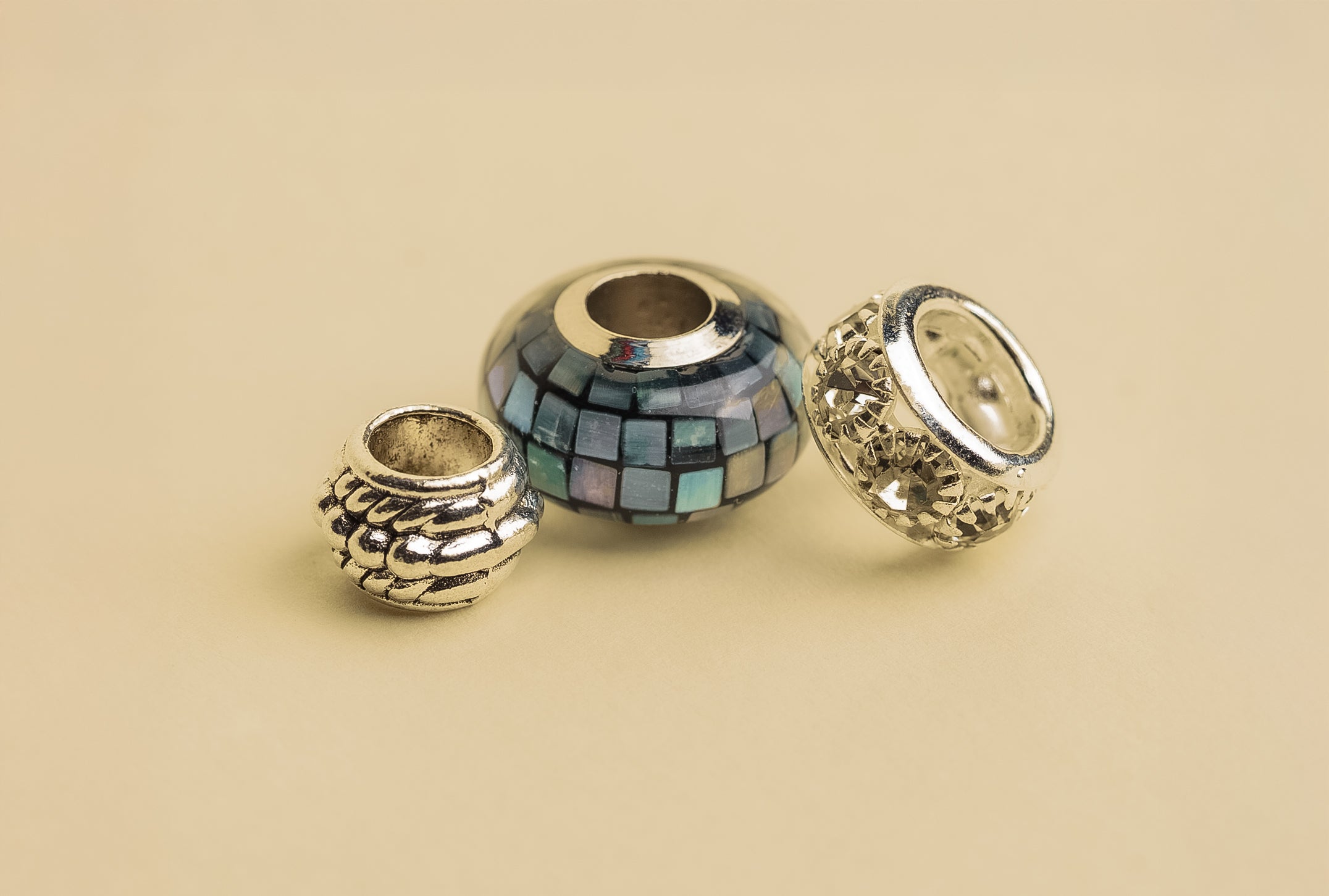 סט 3 חרוזים לראסטות