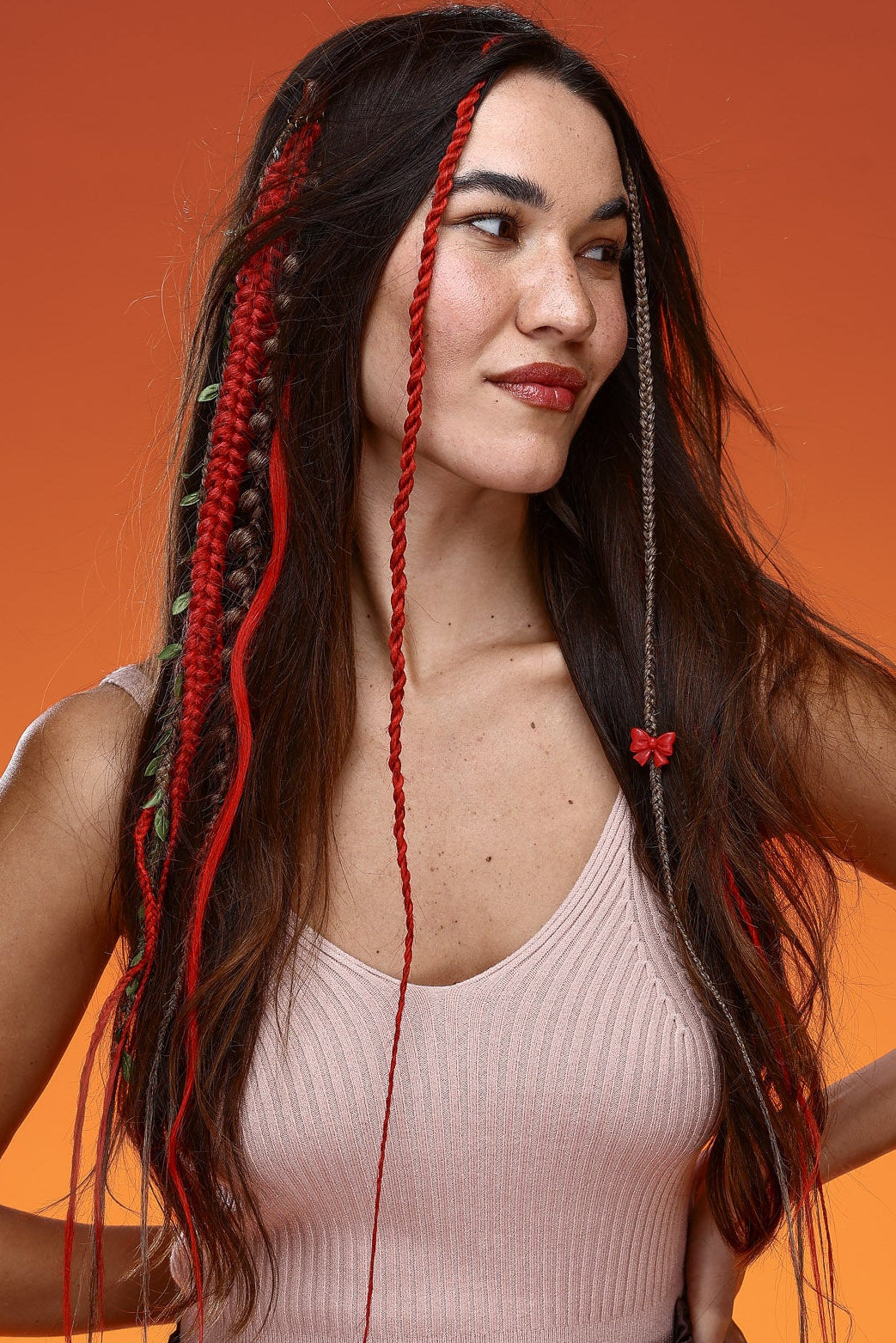 טוטאל לוק - אדום