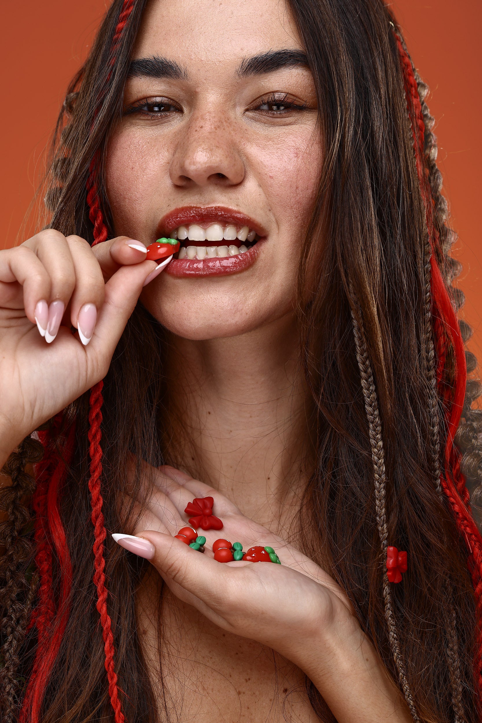 טוטאל לוק - אדום