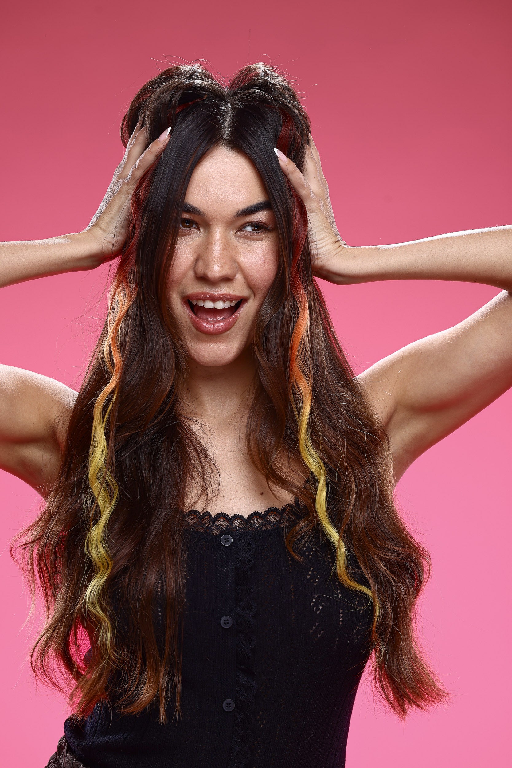 גווני שיער - קשת בענן