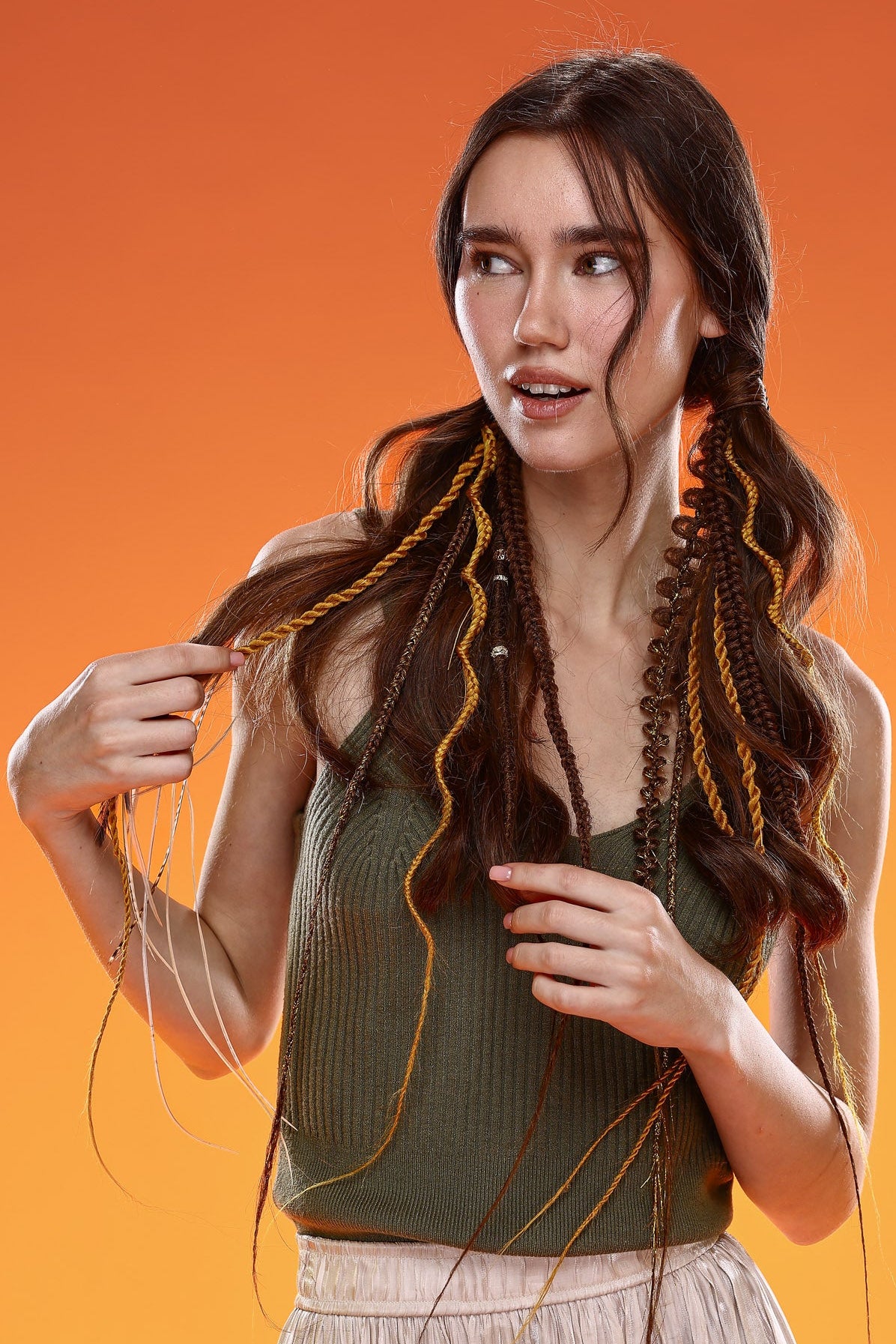 טוטאל לוק - צהוב חרדל