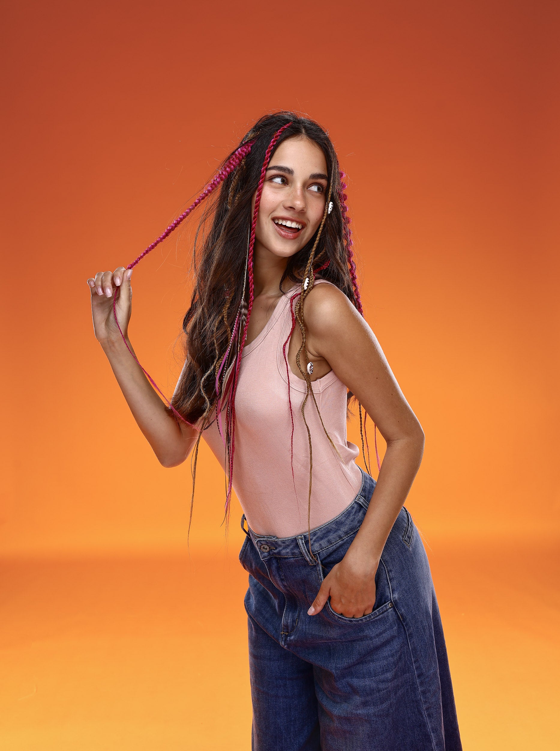 טוטאל לוק - ורוד פוקסיה