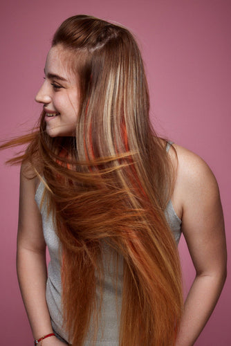 גוון שיער טבעי - כתום