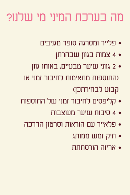 ערכת מיני מי