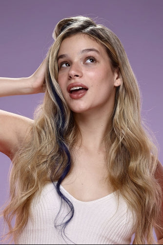 גוון שיער טבעי - כחול כהה