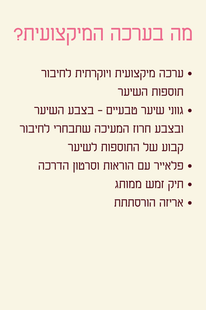 הערכה המיקצועית