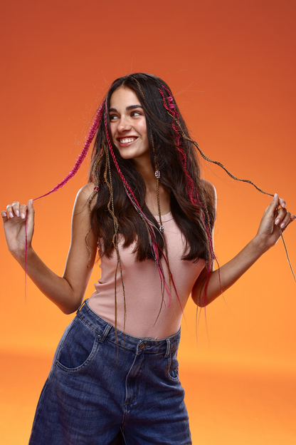 טוטאל לוק - ורוד פוקסיה