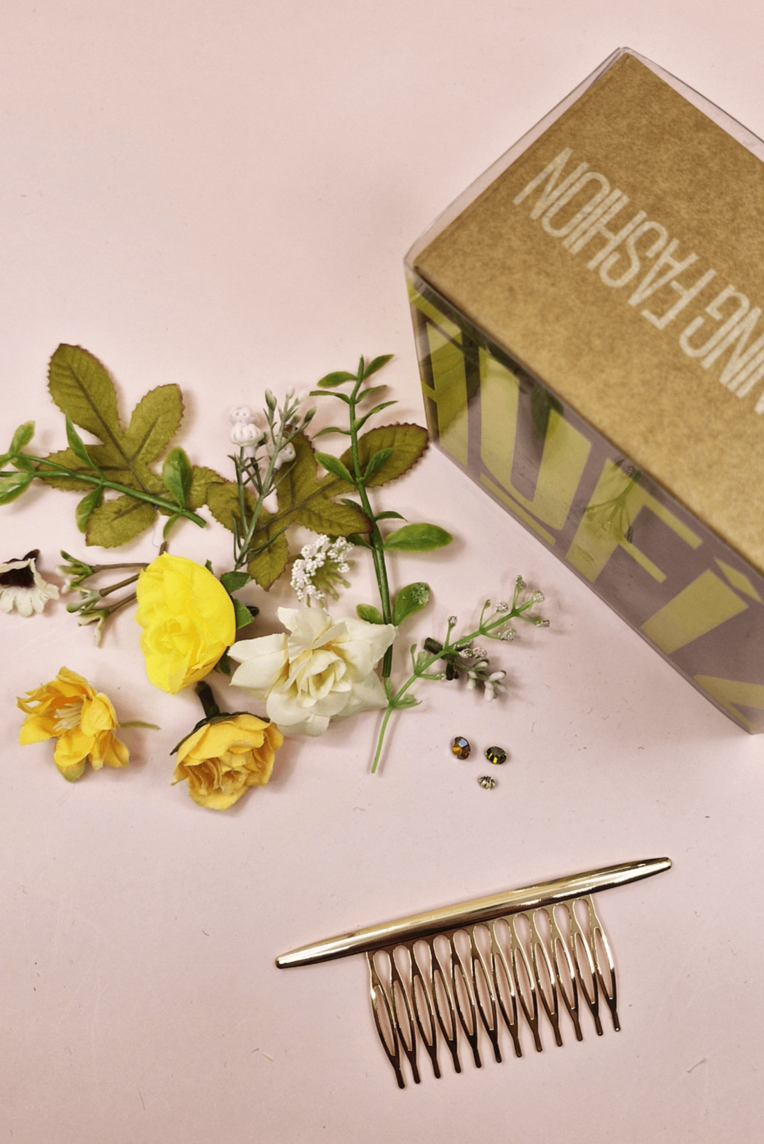Silk Flowers Comb Kit - Sun Rays - Shufizoo