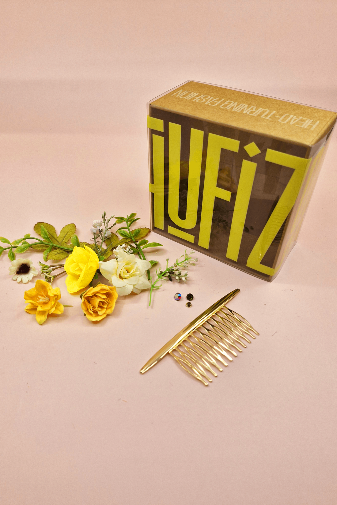 Silk Flowers Comb Kit - Sun Rays - Shufizoo