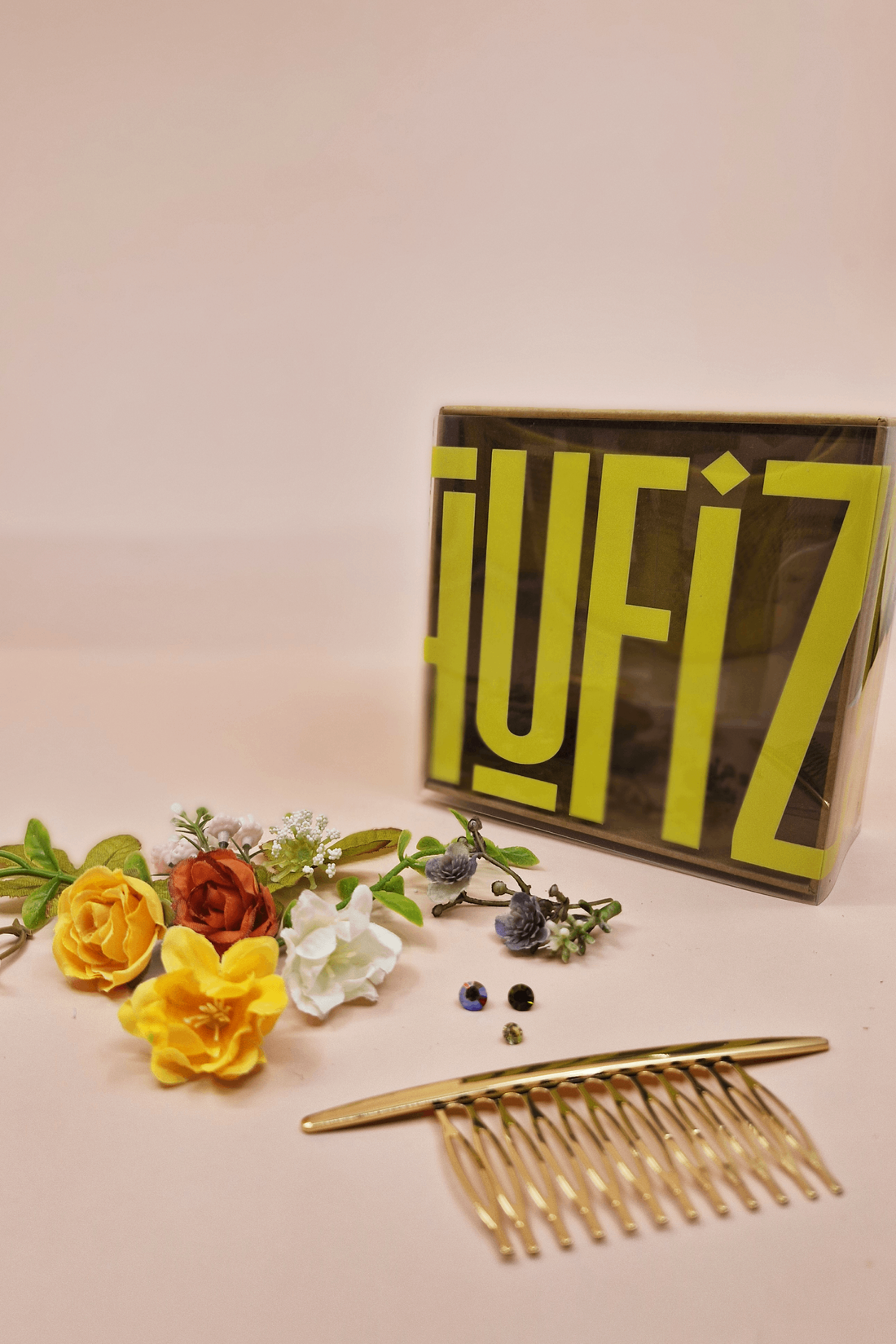 Silk Flowers Comb Kit - Flowers Field - Shufizoo