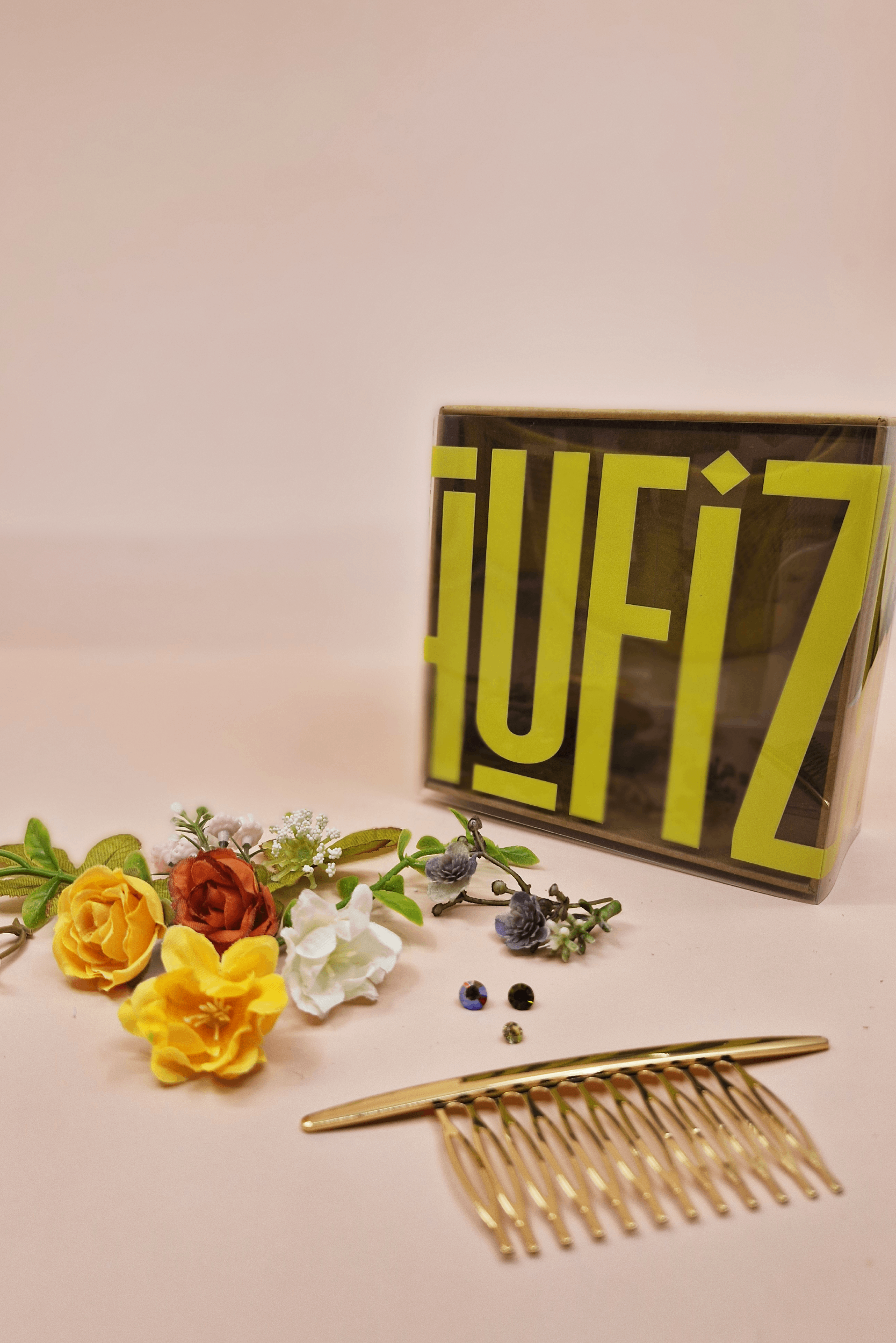 Silk Flowers Comb Kit - Flowers Field - Shufizoo