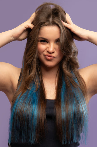 גוון שיער טבעי - כחול ים