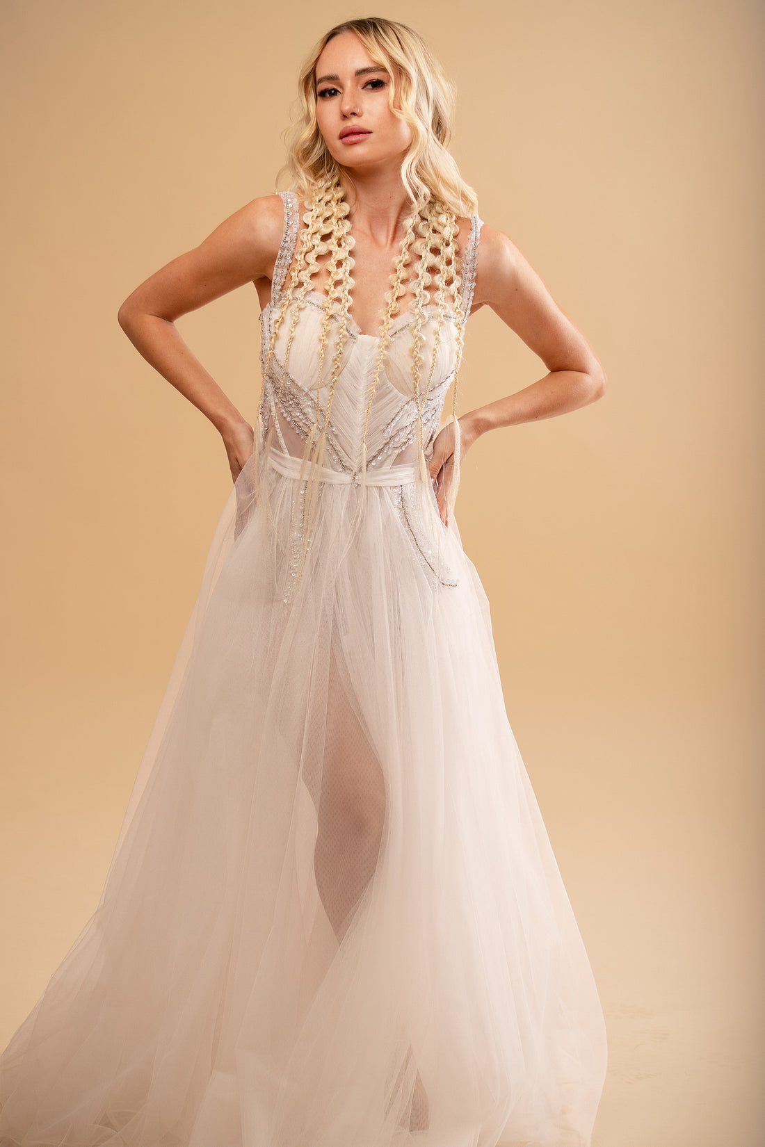 White fairy braids - Shufizoo