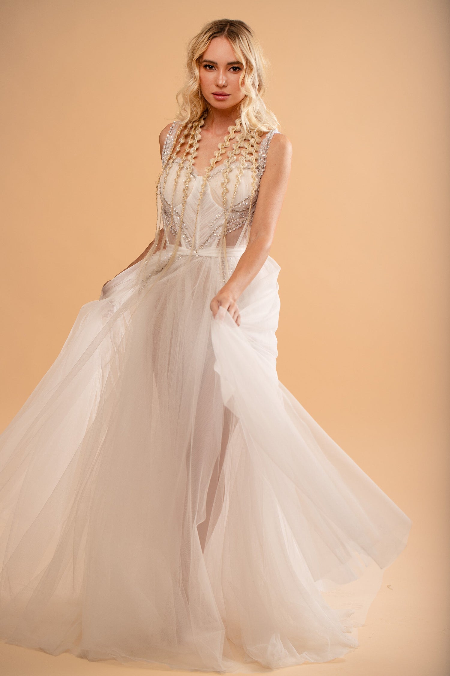 White fairy braids - Shufizoo