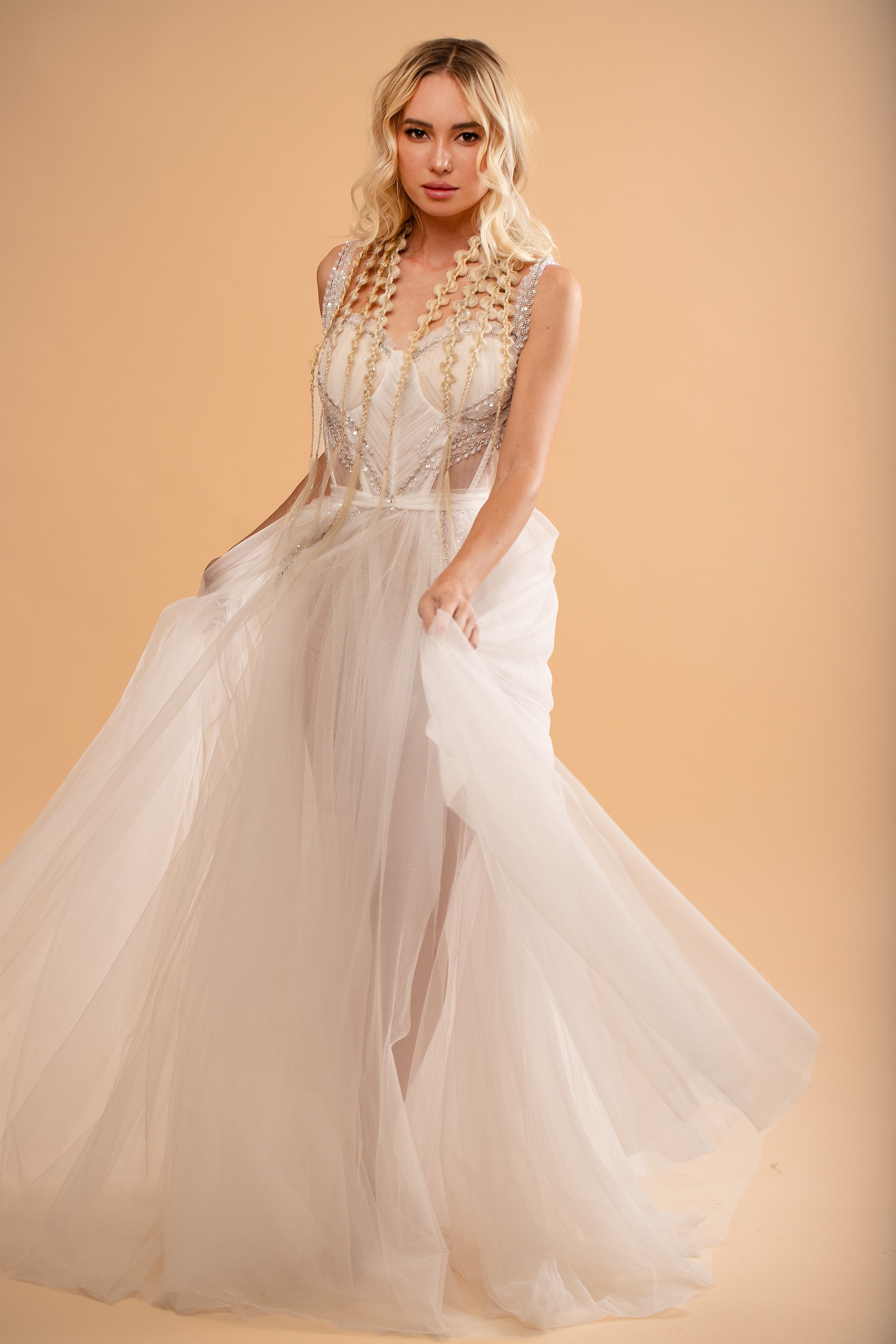 White fairy braids - Shufizoo