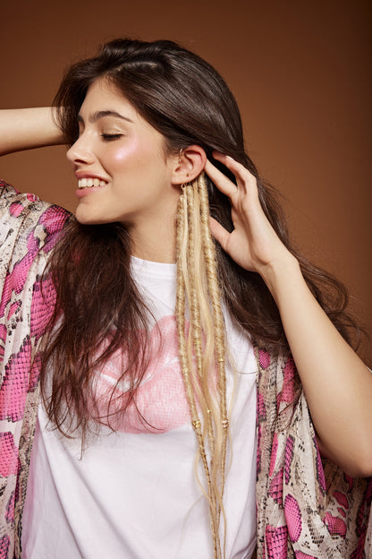 Blonde synthetic dreadlocks - Shufizoo