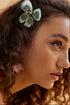 Green Scarlette Art-deco comb - Shufizoo
