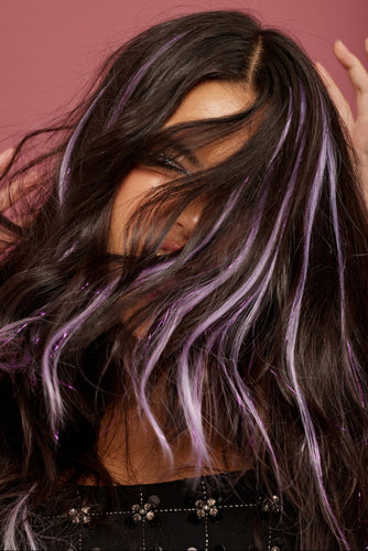 גוון שיער טבעי - סגול קלאסי