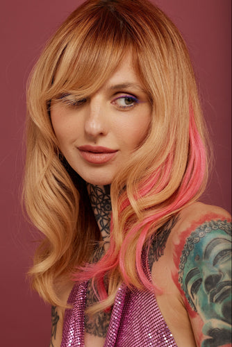 גוון שיער טבעי - ורוד ברבי