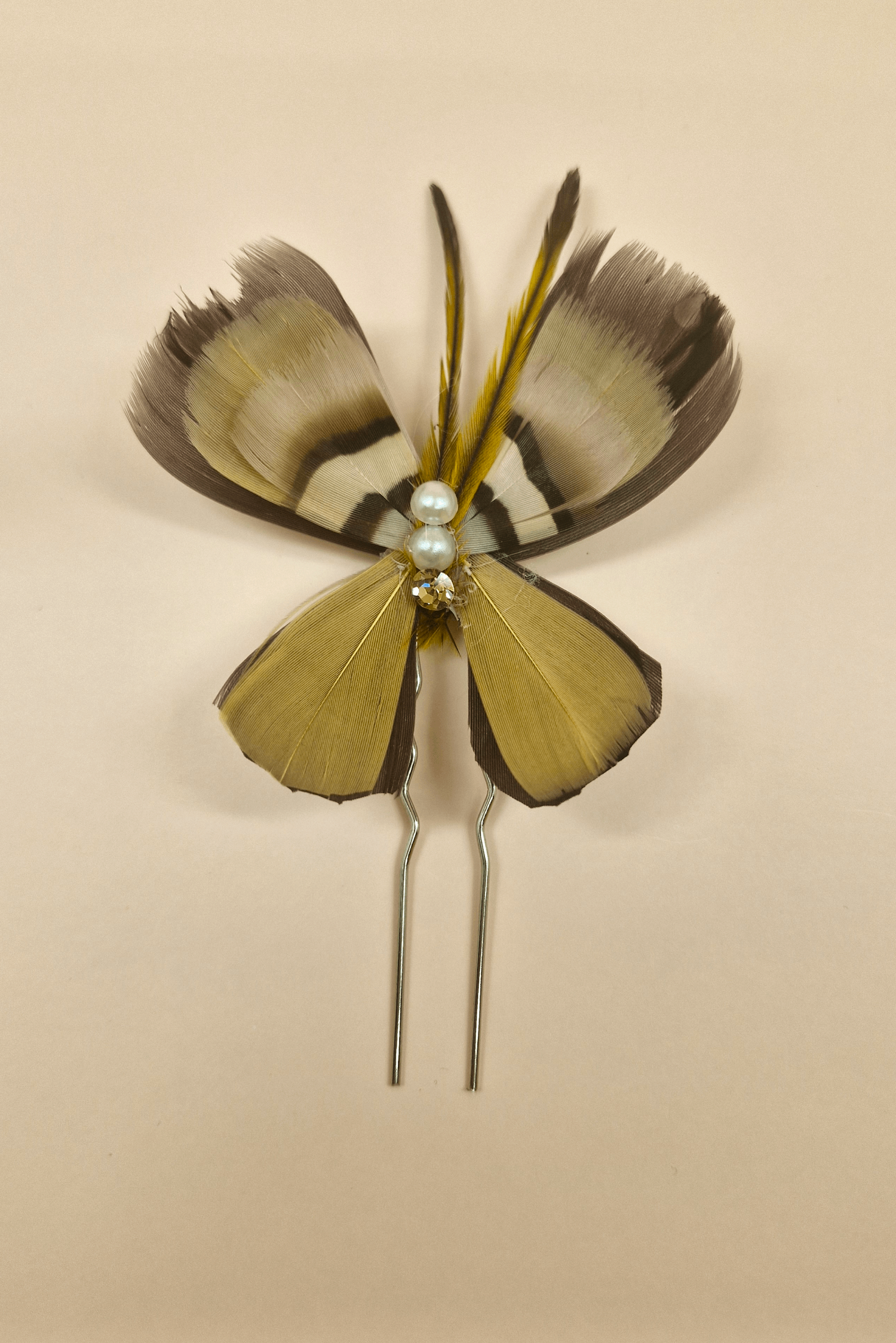 Brown Scarlette Art-deco comb - Shufizoo
