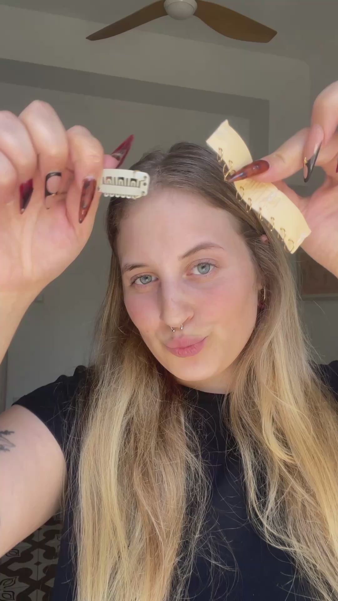 How to connect Hair Chain &amp; Clips