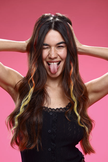 גווני שיער - קשת בענן