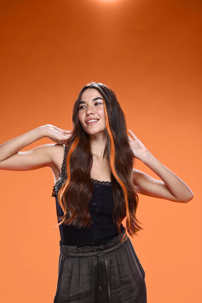 גוון שיער טבעי - כתום