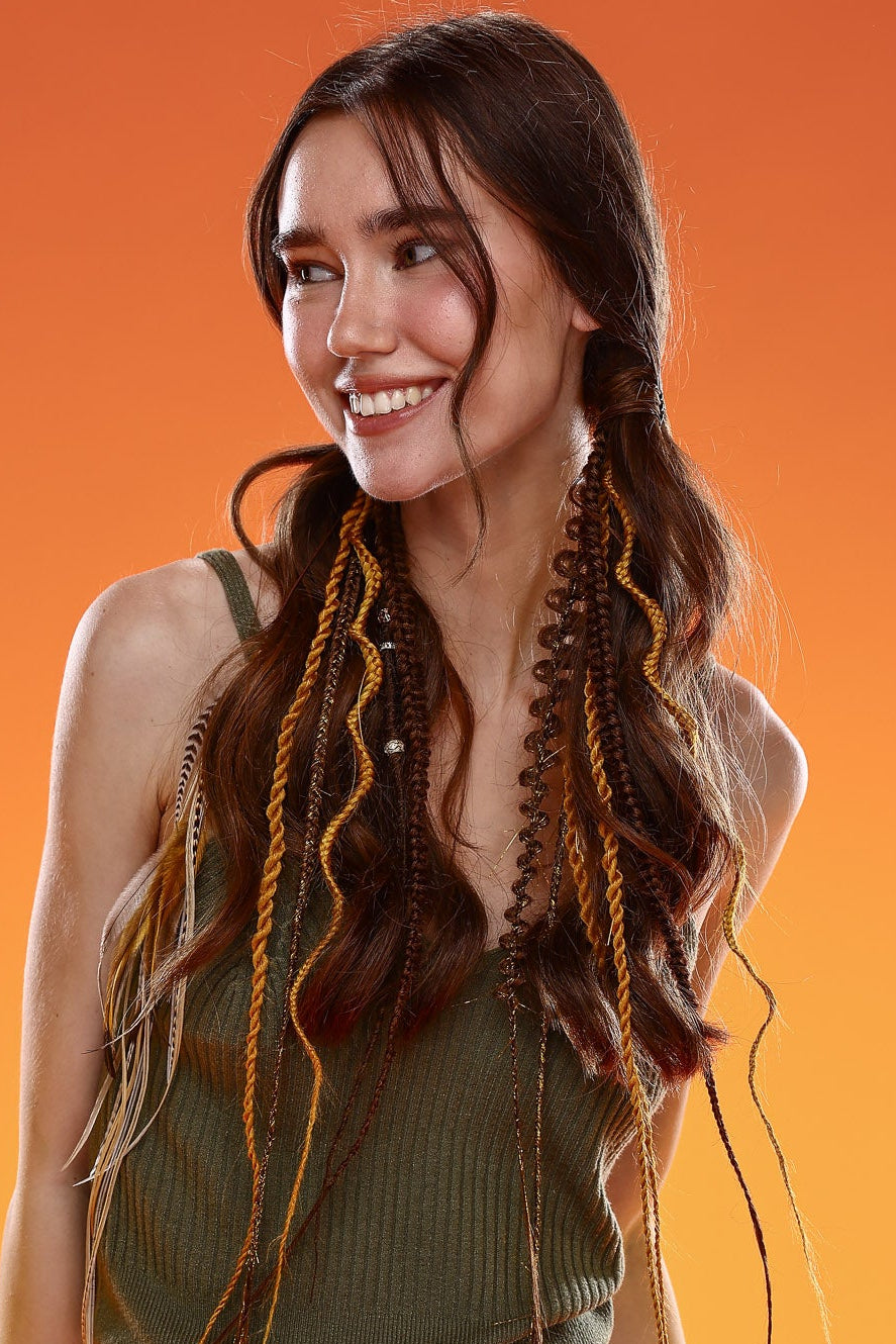 טוטאל לוק - צהוב חרדל