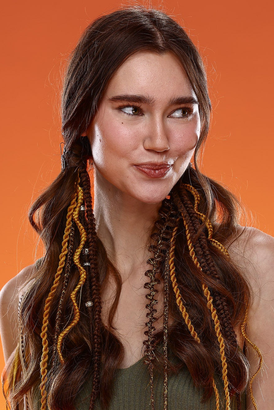 טוטאל לוק - צהוב חרדל