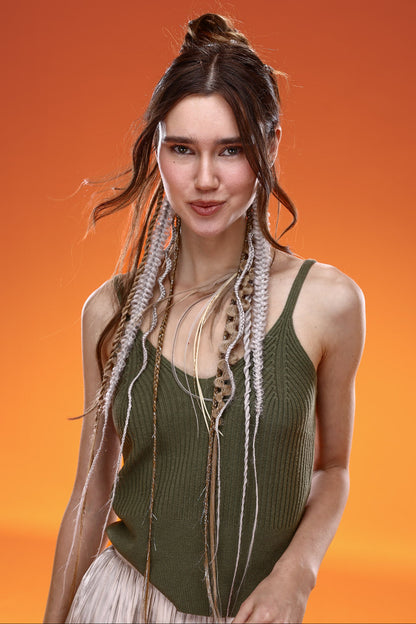 טוטאל לוק - אפור