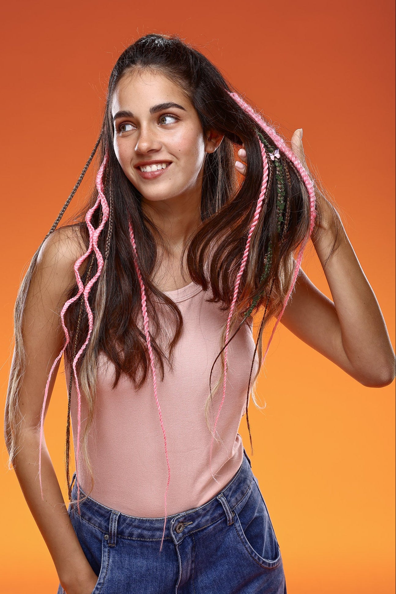 טוטאל לוק - ורוד זוהר